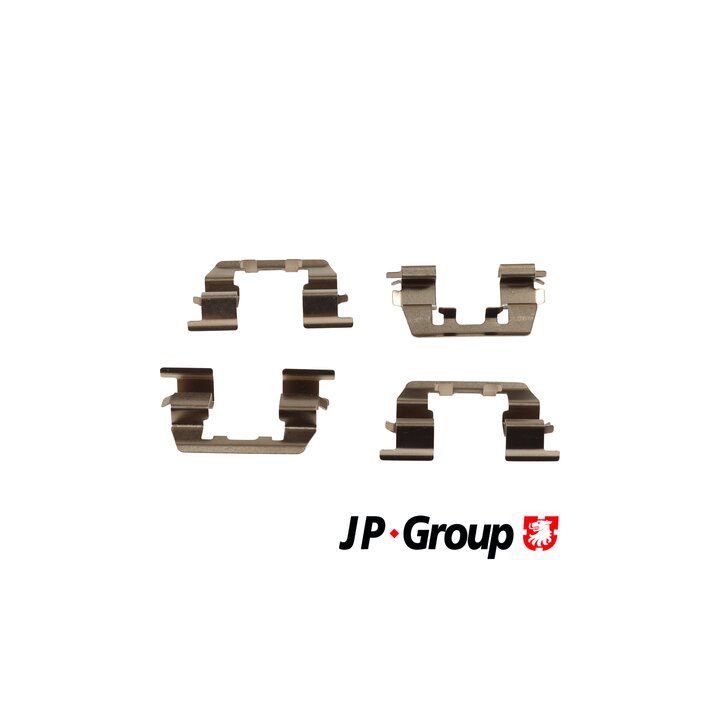 Priedų komplektas, diskinių stabdžių trinkelės JP GROUP 3564003410