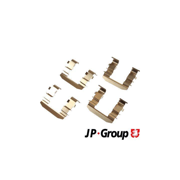 Priedų komplektas, diskinių stabdžių trinkelės JP GROUP 3564003510