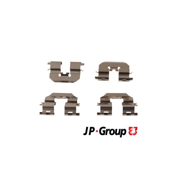 Priedų komplektas, diskinių stabdžių trinkelės JP GROUP 3564003710