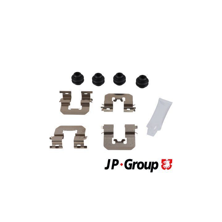 Priedų komplektas, diskinių stabdžių trinkelės JP GROUP 3564004010