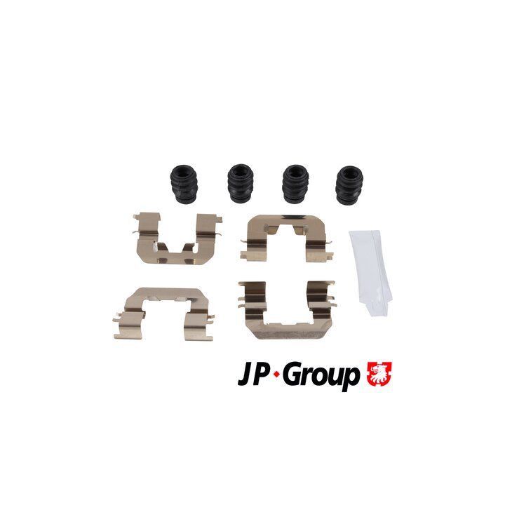 Priedų komplektas, diskinių stabdžių trinkelės JP GROUP 3664004010