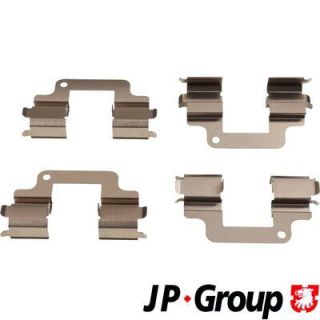 Priedų komplektas, diskinių stabdžių trinkelės JP GROUP 3764001210