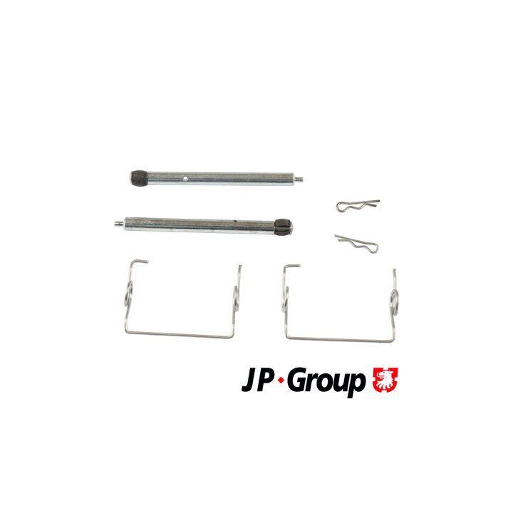 Priedų komplektas, diskinių stabdžių trinkelės JP GROUP 4364003410