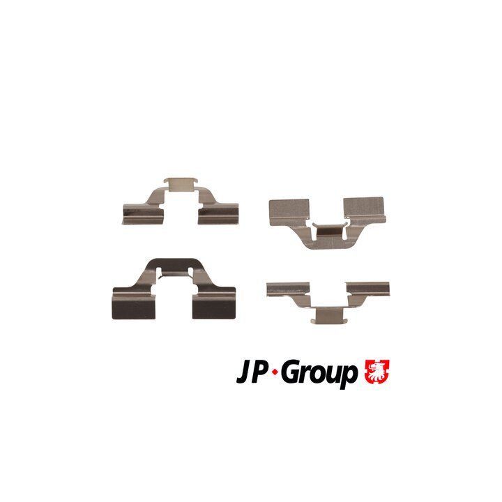 Priedų komplektas, diskinių stabdžių trinkelės JP GROUP 4364003710
