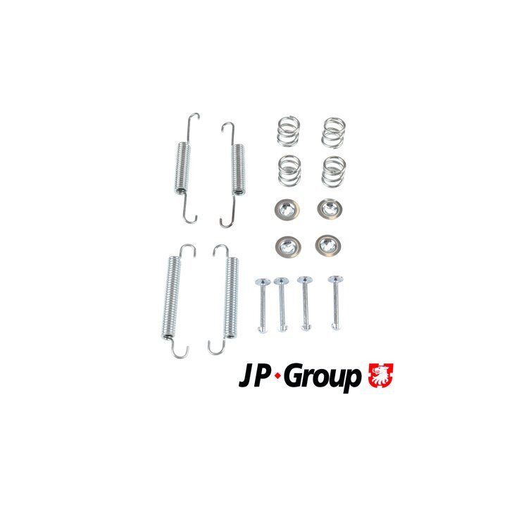 Priedų komplektas, stovėjimo stabdžių trinkelės JP GROUP 3564004710