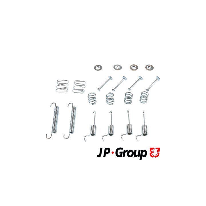 Priedų komplektas, stovėjimo stabdžių trinkelės JP GROUP 3664004910