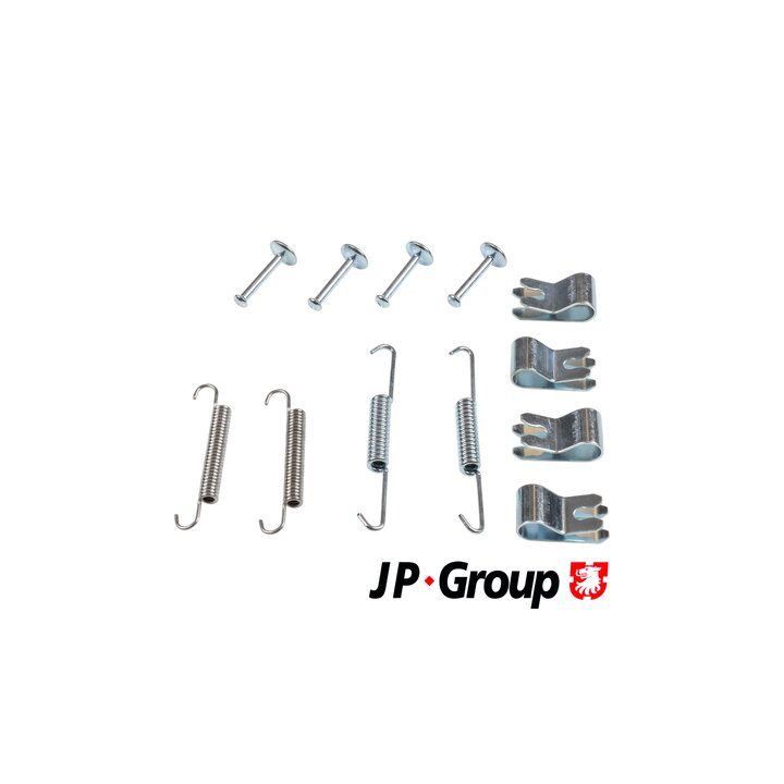 Priedų komplektas, stovėjimo stabdžių trinkelės JP GROUP 3764001410