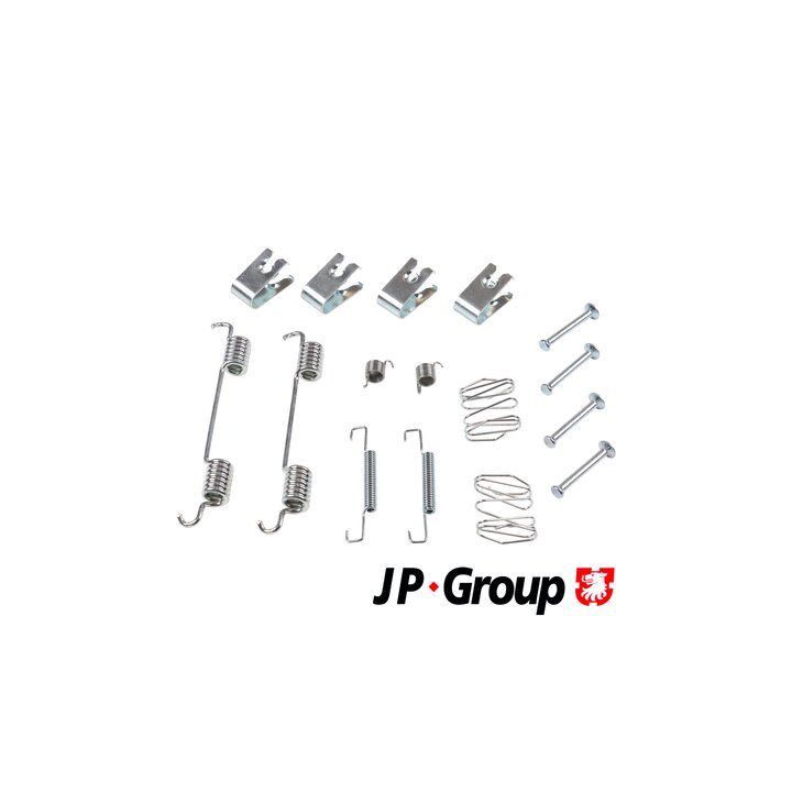Priedų komplektas, stovėjimo stabdžių trinkelės JP GROUP 3764001510