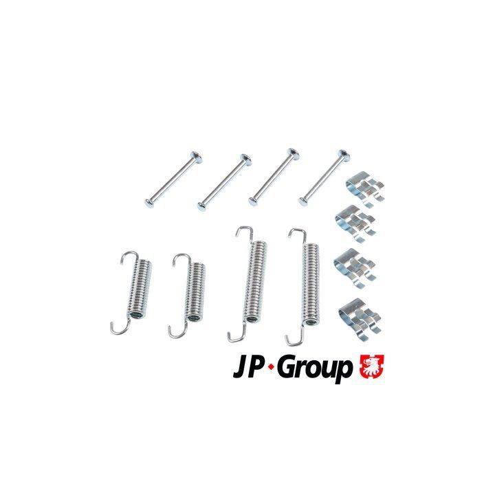 Priedų komplektas, stovėjimo stabdžių trinkelės JP GROUP 5364000410