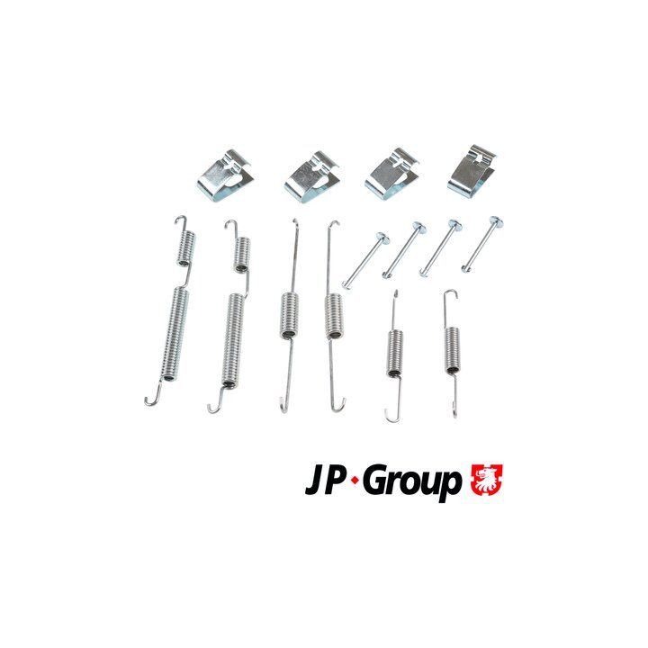Priedų komplektas, stabdžių trinkelės JP GROUP 3664005210