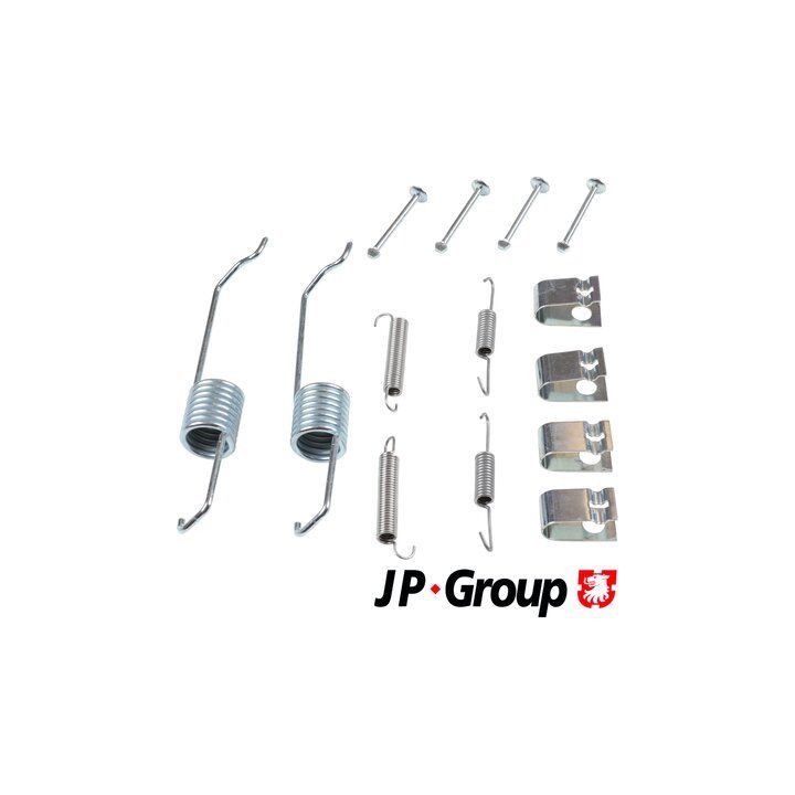 Priedų komplektas, stabdžių trinkelės JP GROUP 3864004310