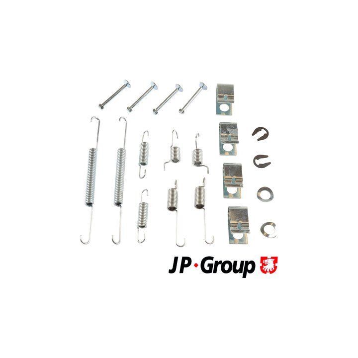 Priedų komplektas, stabdžių trinkelės JP GROUP 4064004310
