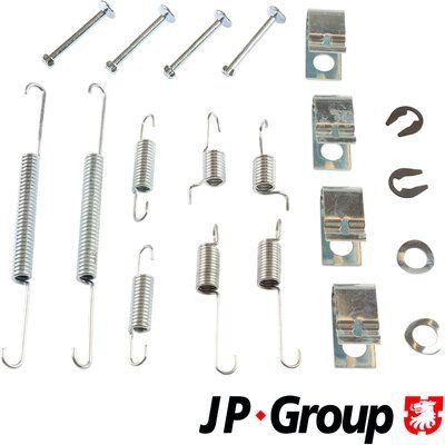 Priedų komplektas, stabdžių trinkelės JP GROUP 4064004310