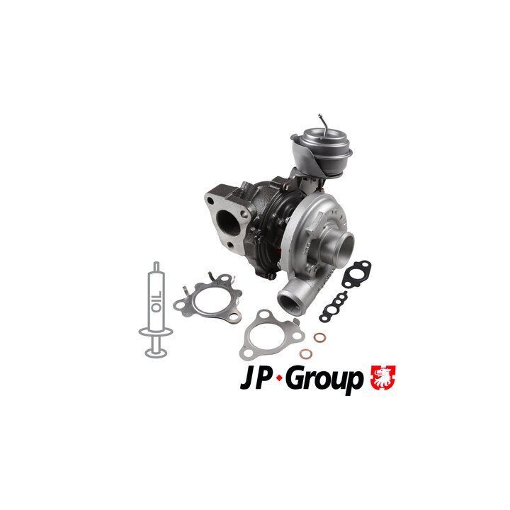 Kompresorius, įkrovimo sistema JP GROUP 3617400300