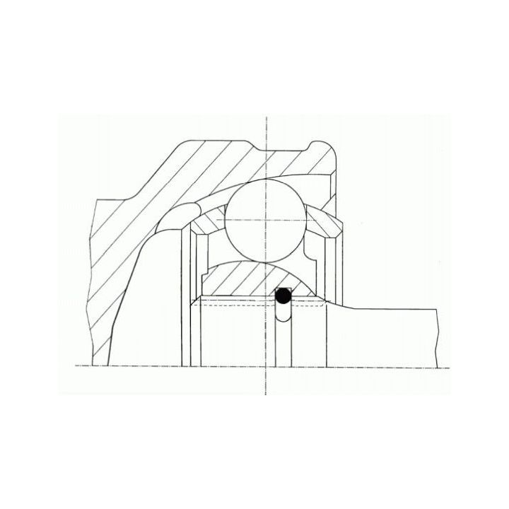 Jungčių komplektas, kardaninis velenas SPIDAN 21234