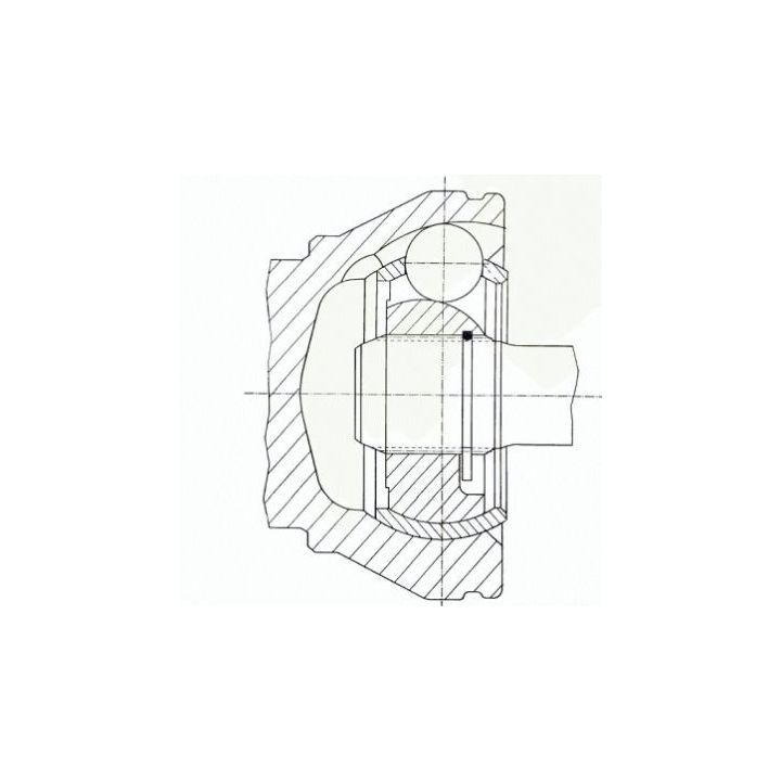 Jungčių komplektas, kardaninis velenas SPIDAN 21250