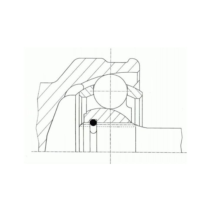 Jungčių komplektas, kardaninis velenas SPIDAN 25082