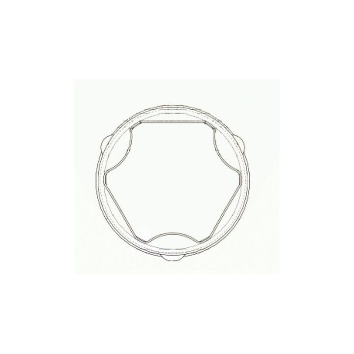 Gofruotoji membrana, kardaninis velenas SPIDAN 36989