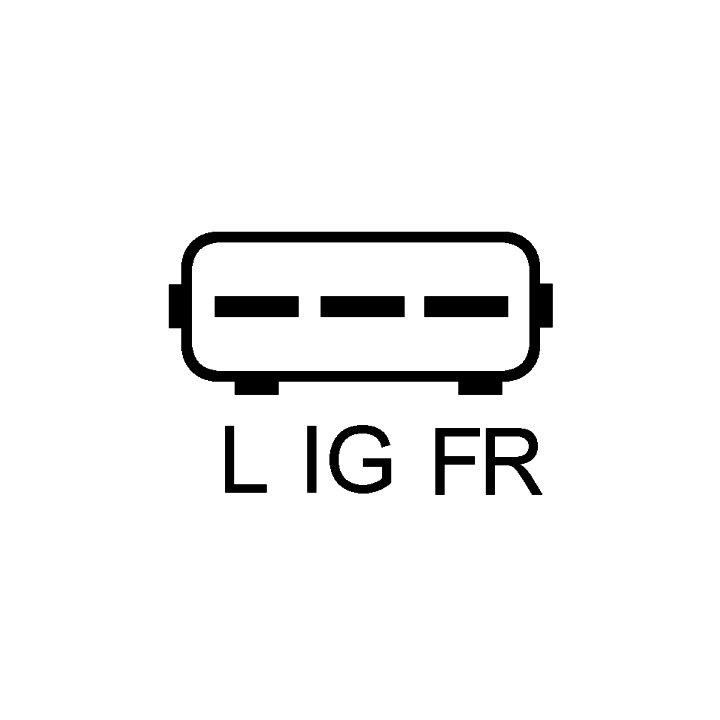 Kintamosios srovės generatorius HELLA 8EL 011 710-671