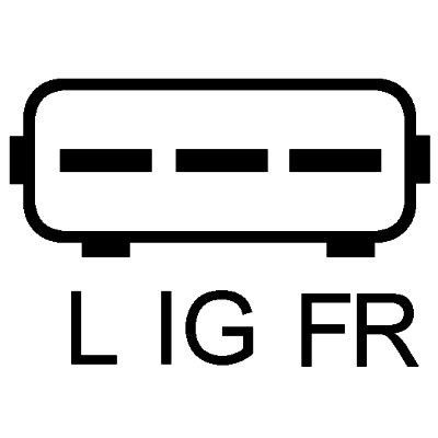 Kintamosios srovės generatorius HELLA 8EL 011 710-671