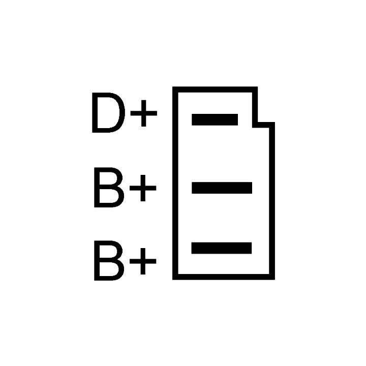 Kintamosios srovės generatorius HELLA 8EL 011 710-931