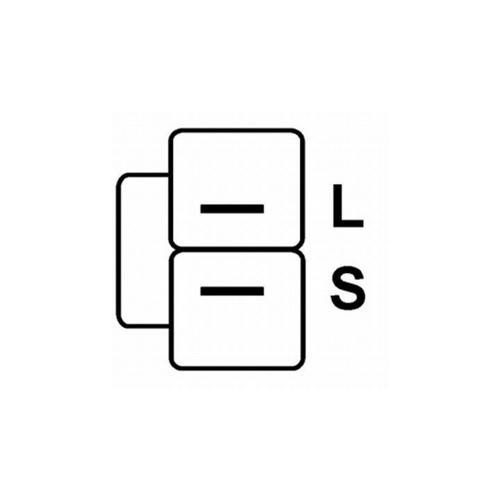 Kintamosios srovės generatorius HELLA 8EL 011 711-481