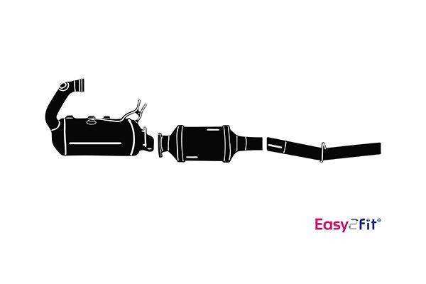 Išmetimo sistema HELLA 8LP 366 903-451