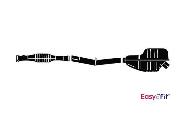 Išmetimo sistema HELLA 8LP 366 903-991