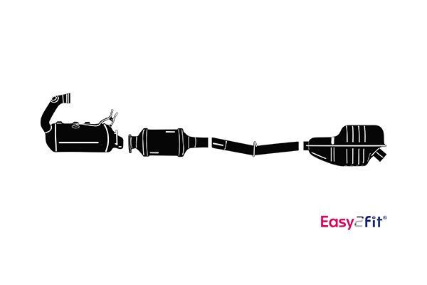 Išmetimo sistema HELLA 8LP 366 904-231