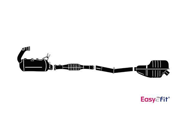 Išmetimo sistema HELLA 8LP 366 907-411