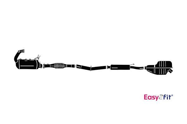 Išmetimo sistema HELLA 8LP 366 907-911