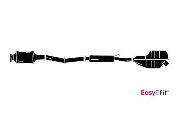 Išmetimo sistema HELLA 8LP 366 909-031