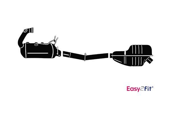 Išmetimo sistema HELLA 8LP 366 909-951