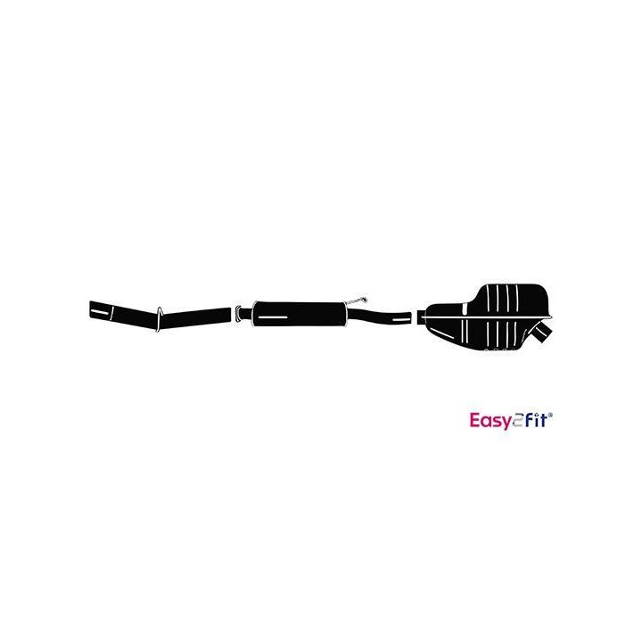 Išmetimo sistema HELLA 8LP 366 910-871