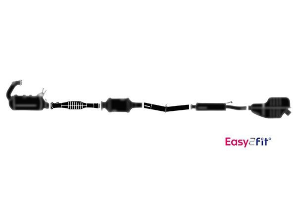 Išmetimo sistema HELLA 8LP 366 910-961