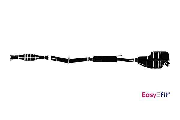Išmetimo sistema HELLA 8LP 366 913-211