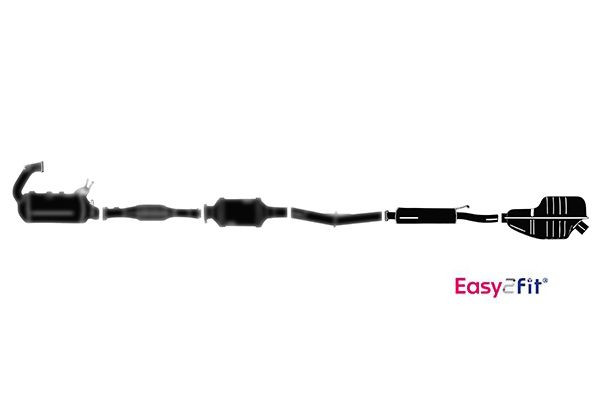 Išmetimo sistema HELLA 8LP 366 916-541