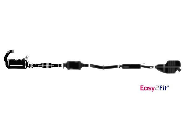 Išmetimo sistema HELLA 8LP 366 921-441