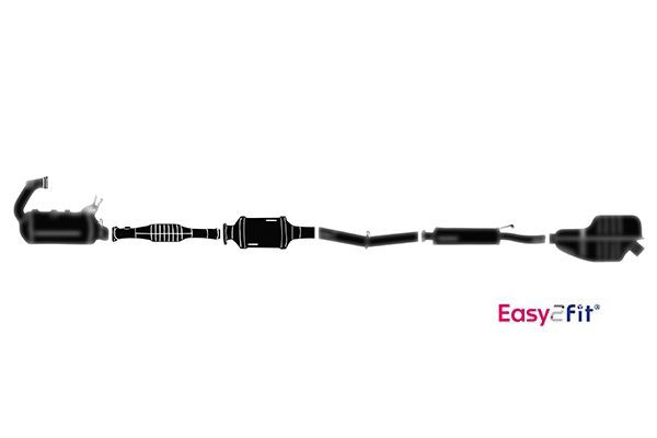 Išmetimo sistema HELLA 8LP 366 921-951