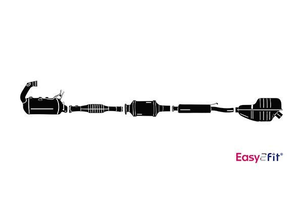 Išmetimo sistema HELLA 8LP 366 922-351