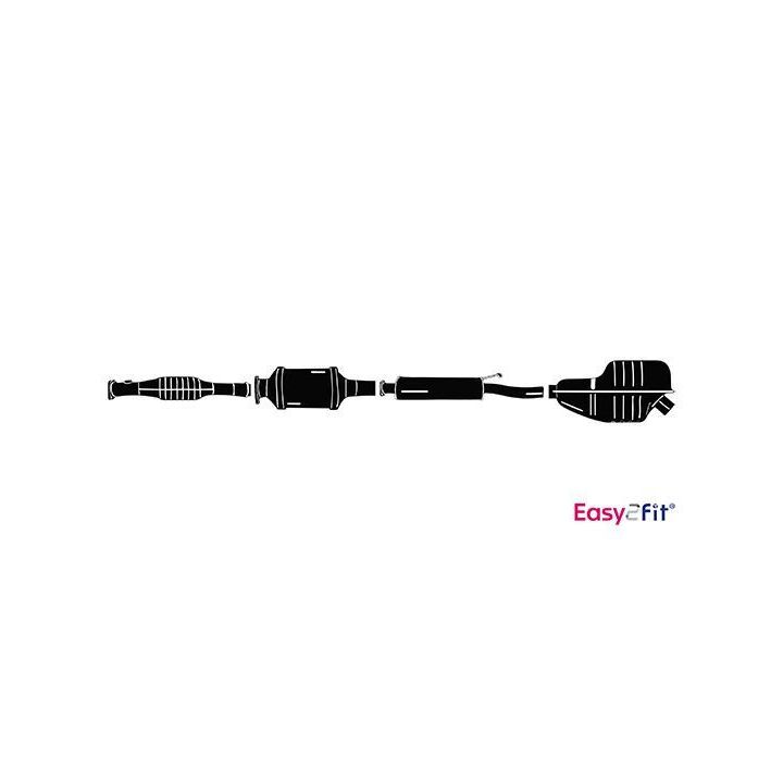 Išmetimo sistema HELLA 8LP 366 922-551