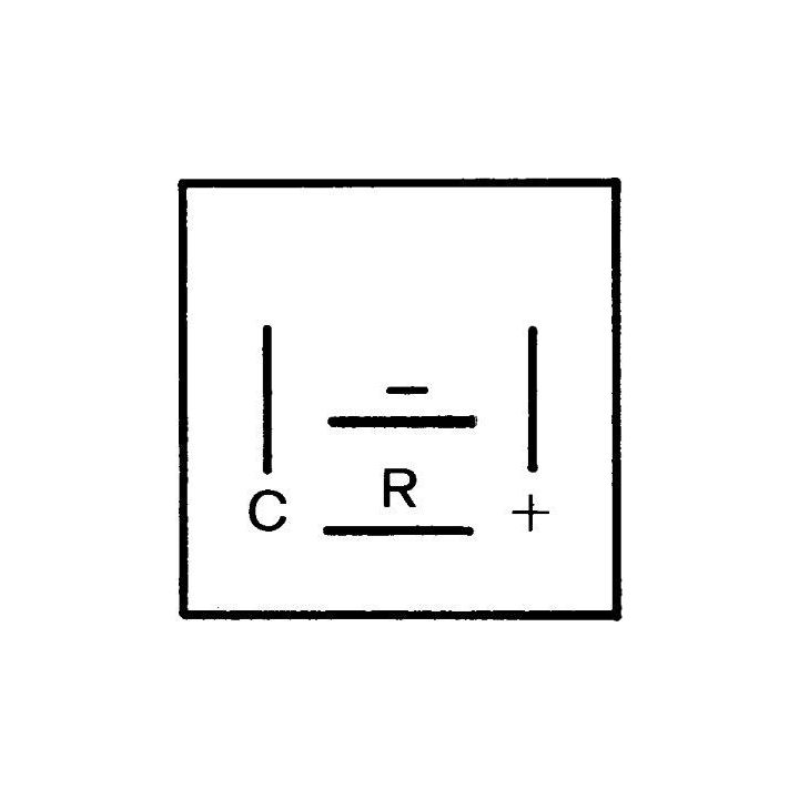 Posūkio rodiklio pertraukiklis HELLA 4DB 007 218-001