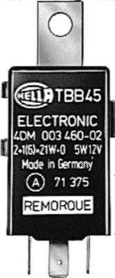 Posūkio rodiklio pertraukiklis HELLA 4DM 003 460-021