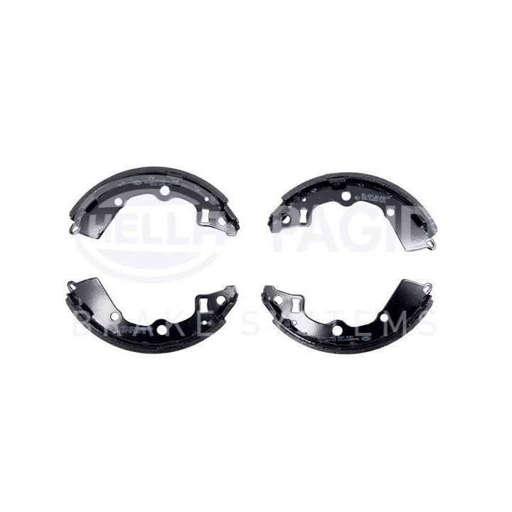 Stabdžių trinkelių komplektas HELLA 8DB 355 000-411