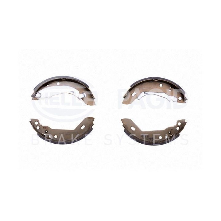 Stabdžių trinkelių komplektas HELLA 8DB 355 000-591