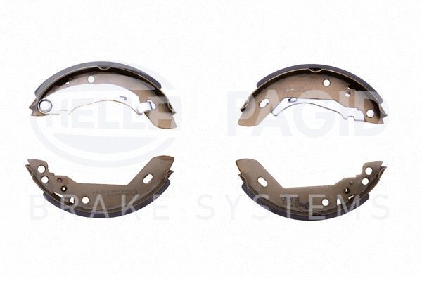 Stabdžių trinkelių komplektas HELLA 8DB 355 000-591