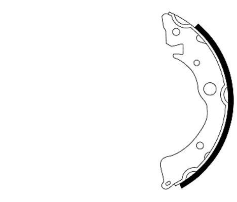 Stabdžių trinkelių komplektas HELLA 8DB 355 000-791