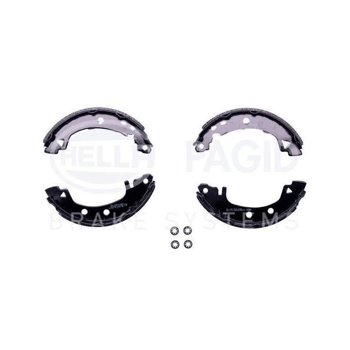 Stabdžių trinkelių komplektas HELLA 8DB 355 001-061