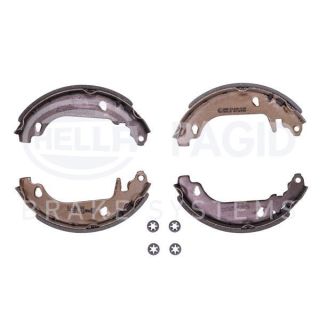 Stabdžių trinkelių komplektas HELLA 8DB 355 001-211