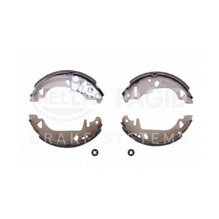 Stabdžių trinkelių komplektas HELLA 8DB 355 001-421